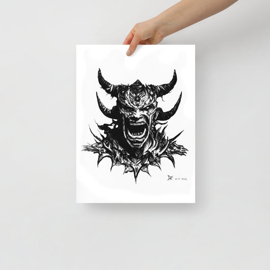 Poster : démon hurlant