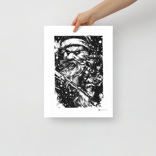 Poster : dark Santa Claus
